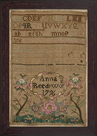 Current Selections Of Antique Samplers Click Image For More